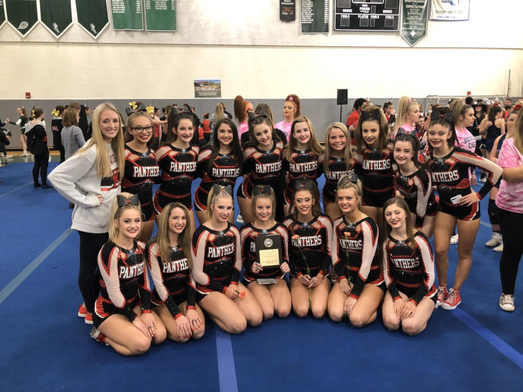 Cheerleading wins 26th straight league title • Whitman-Hanson Express